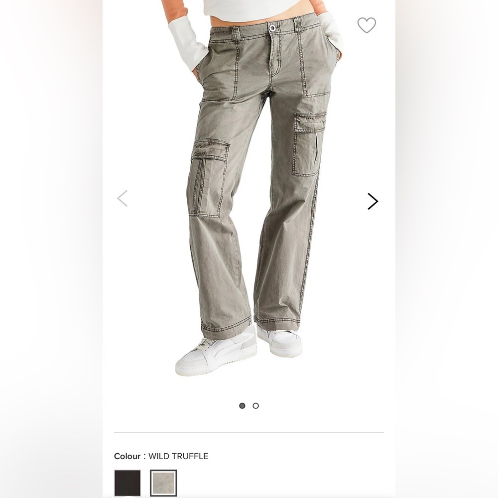 Free People. New with tags, Utility pants/Colour is Wild Truffle